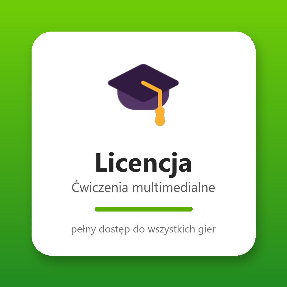 Licencja – Ćwiczenia multimedialne